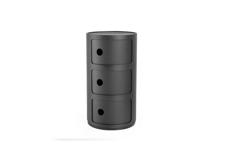 Componibili Round Storage by Kartell Furniture Accessories